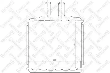 Теплообменник, отопление салона STELLOX купить