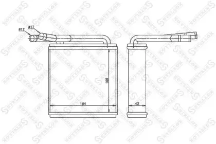 Теплообменник, отопление салона STELLOX купить