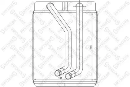 Теплообменник, отопление салона STELLOX купить