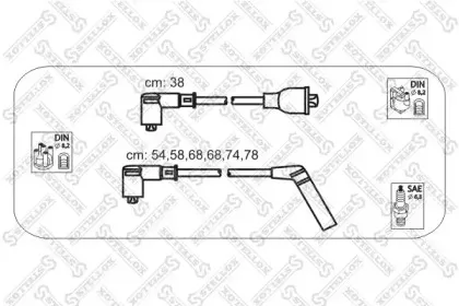 Комплект проводов зажигания STELLOX купить