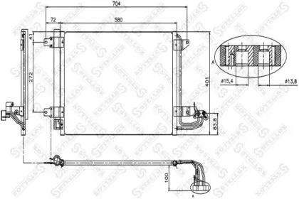 Конденсатор, кондиционер STELLOX купить
