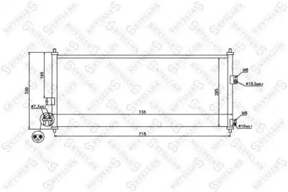 Конденсатор, кондиционер STELLOX купить