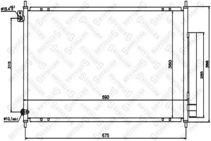 Конденсатор, кондиционер STELLOX купить