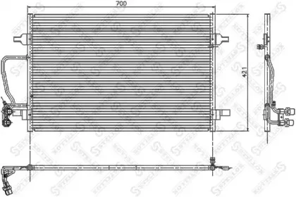 Конденсатор, кондиционер STELLOX купить