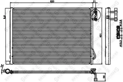 Конденсатор, кондиционер STELLOX купить