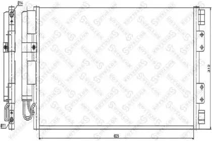 Конденсатор, кондиционер STELLOX купить