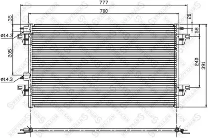 Конденсатор, кондиционер STELLOX купить