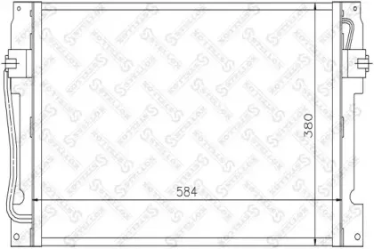 Конденсатор, кондиционер STELLOX купить
