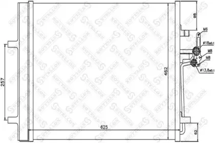 Конденсатор, кондиционер STELLOX купить