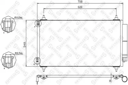 Конденсатор, кондиционер STELLOX купить
