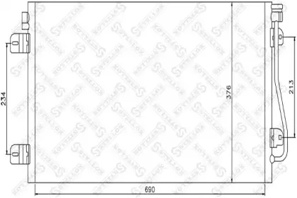 Конденсатор, кондиционер STELLOX купить