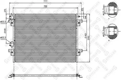Конденсатор, кондиционер STELLOX купить