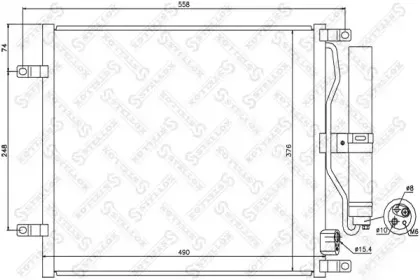 Конденсатор, кондиционер STELLOX купить
