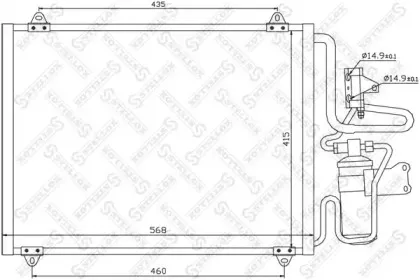 Конденсатор, кондиционер STELLOX купить
