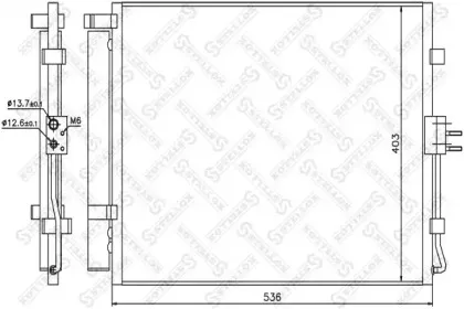 Конденсатор, кондиционер STELLOX купить