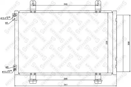 Конденсатор, кондиционер STELLOX купить