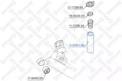 Защитный колпак / пыльник, амортизатор STELLOX купить