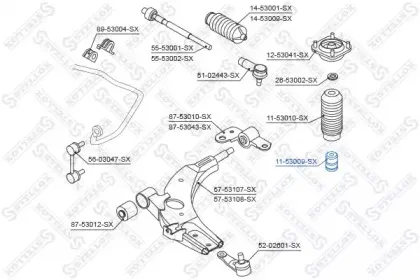 Буфер, амортизация STELLOX купить