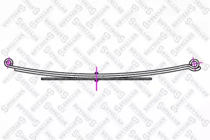 Многолистовая рессора STELLOX купить