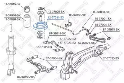 Опора стойки амортизатора STELLOX купить
