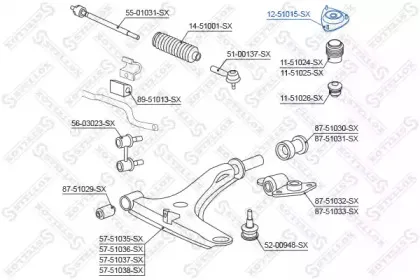 Опора стойки амортизатора STELLOX купить