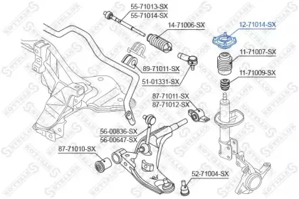 Опора стойки амортизатора STELLOX купить