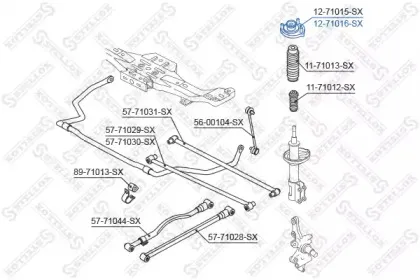 Опора стойки амортизатора STELLOX купить
