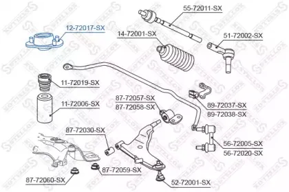 Опора стойки амортизатора STELLOX купить
