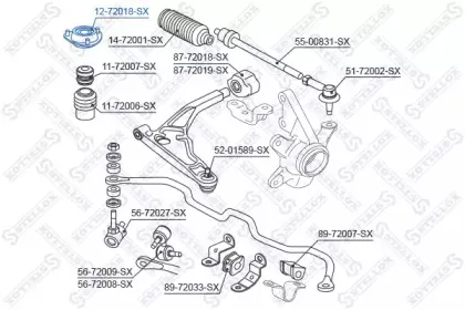 Опора стойки амортизатора STELLOX купить