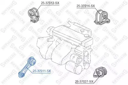 Подвеска, двигатель STELLOX купить