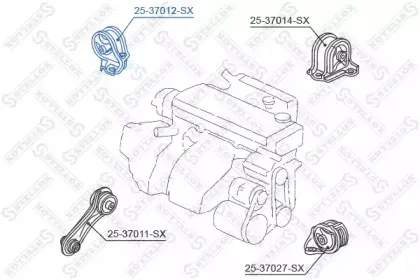 Подвеска, двигатель STELLOX купить