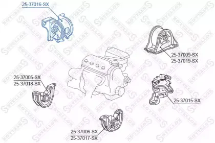 Подвеска, двигатель STELLOX купить