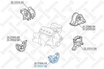 Подвеска, двигатель STELLOX купить