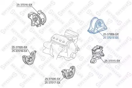 Подвеска, двигатель STELLOX купить