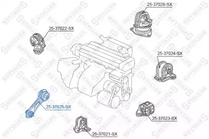 Подвеска, двигатель STELLOX купить