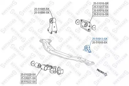 Подвеска, двигатель STELLOX купить