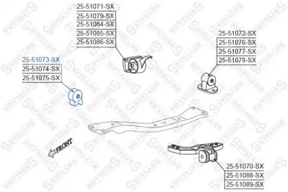 Подвеска, двигатель STELLOX купить