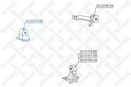 Подвеска, двигатель STELLOX купить