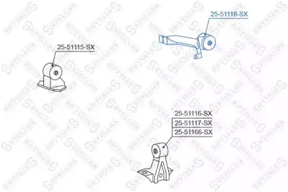 Подвеска, двигатель STELLOX купить