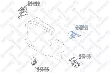 Подвеска, двигатель STELLOX купить