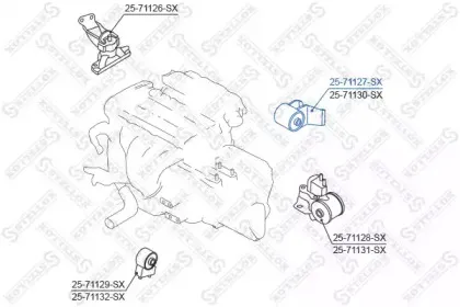 Подвеска, двигатель STELLOX купить