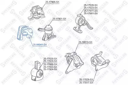 Подвеска, двигатель STELLOX купить