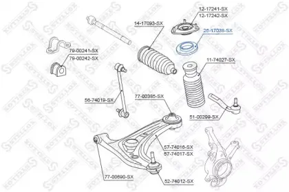 Опора стойки амортизатора STELLOX купить