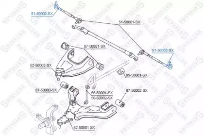 Наконечник поперечной рулевой тяги STELLOX купить