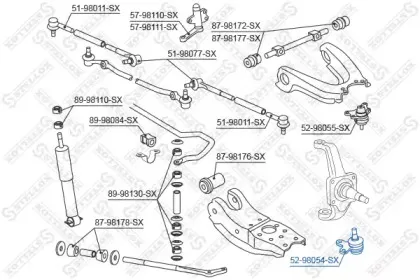 Несущий / направляющий шарнир STELLOX купить