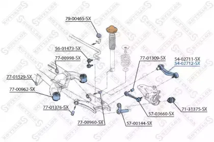 Рычаг независимой подвески колеса, подвеска колеса STELLOX купить