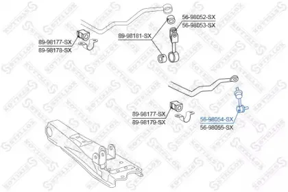 Тяга / стойка, стабилизатор STELLOX купить