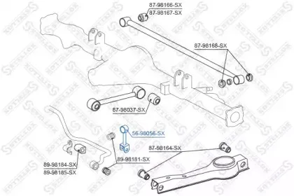 Тяга / стойка, стабилизатор STELLOX купить