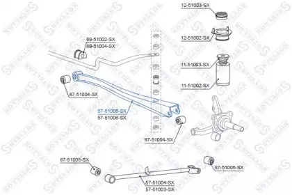 Рычаг независимой подвески колеса, подвеска колеса STELLOX купить
