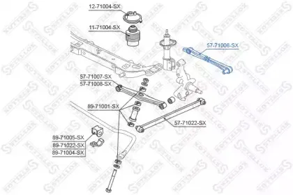 Тяга / стойка, подвеска колеса STELLOX купить